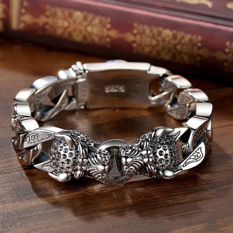 Wear FengShui Leopard Pattern Healing Balance Chain Bracelet