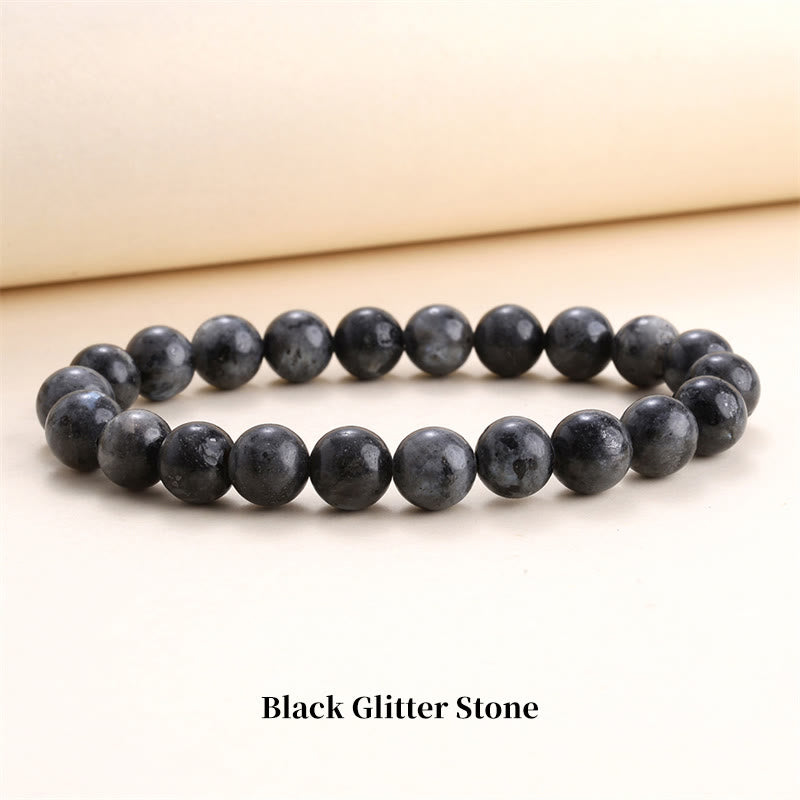 Wear FengShui Natural Stone Quartz Healing Beads Bracelet