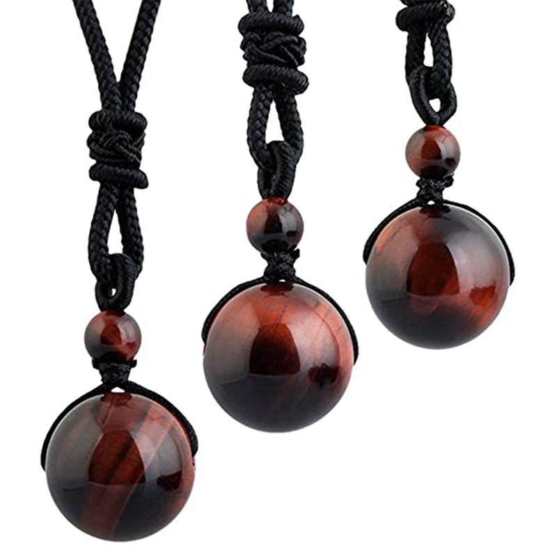 Wear FengShui Tibetan Tiger's Eye Protection Necklace