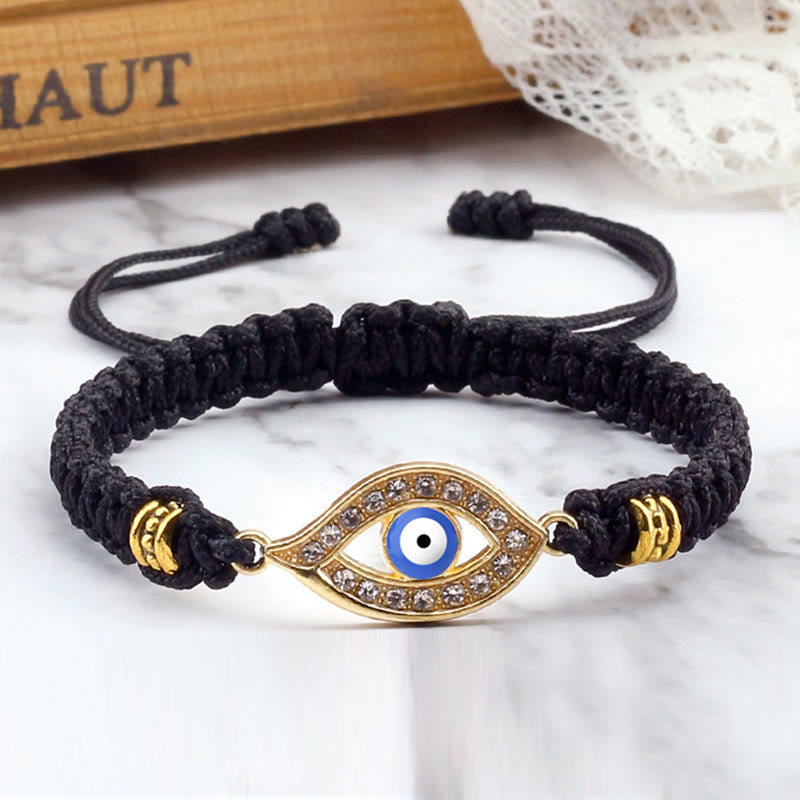 Wear FengShui Evil Eye Keep Away Evil Spirits String Bracelet