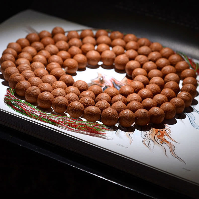 Wear FengShui 108 Mala Beads Nepal Bodhi Seed Luck Wealth Tassel Bracelet