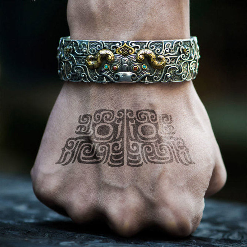 Wear FengShui FengShui Engraving PiXiu Blessing Bracelet Bangle