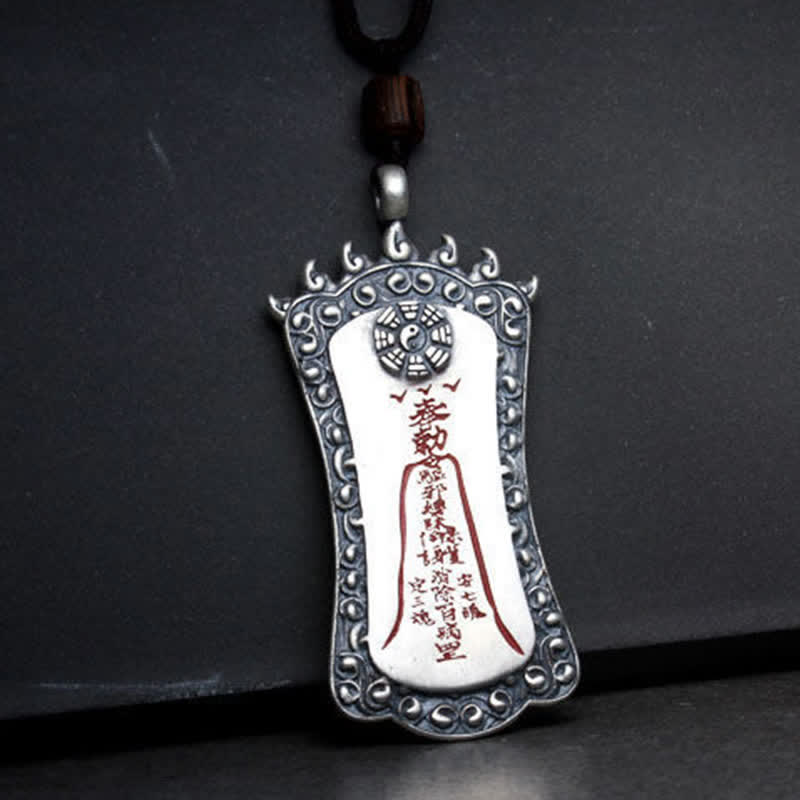 Wear FengShui FengShui Bagua PiXiu Cinnabar Balance Necklace Pendant