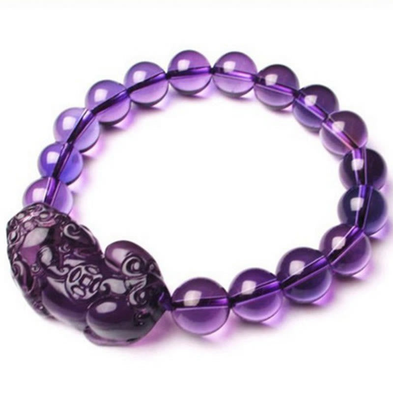 Wear FengShui Feng Shui Amethyst Fortune Wealth Bracelet