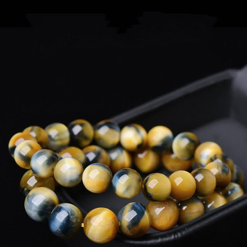 Wear FengShui Tiger Eye Protection Courage Strength Bracelet