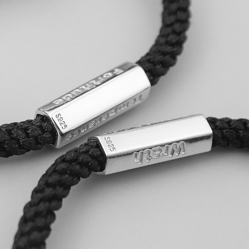 Wear FengShui Seven Deadly Sins Seven Virtues Braided String Bracelet