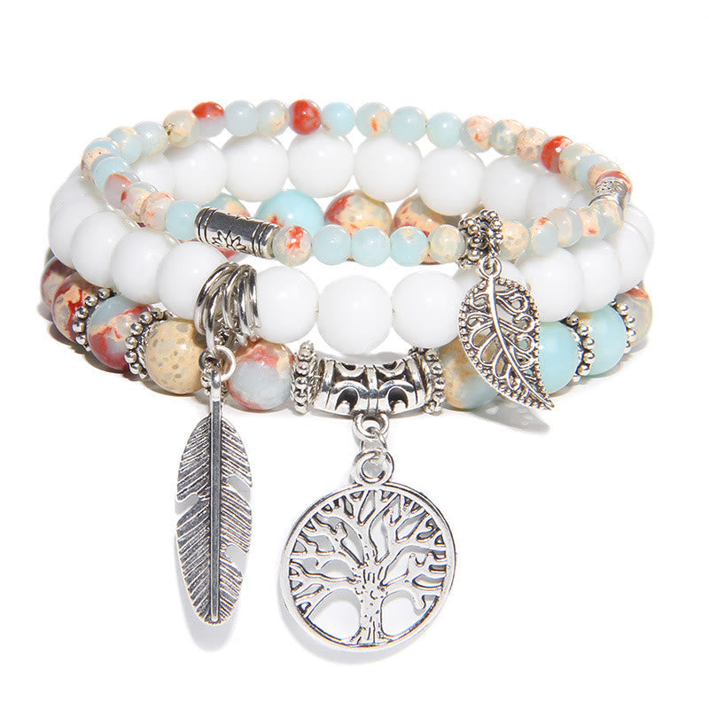 Wear FengShui Tree Of Life Turquoise Balance Bracelet