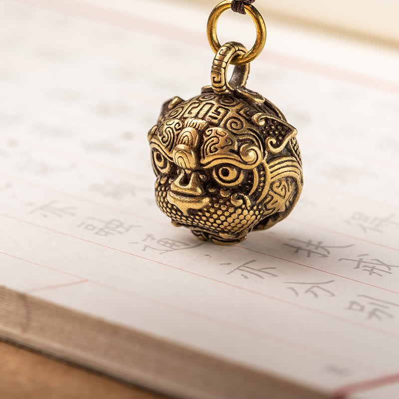 Wear FengShui PiXiu Wealth Copper Key Chain