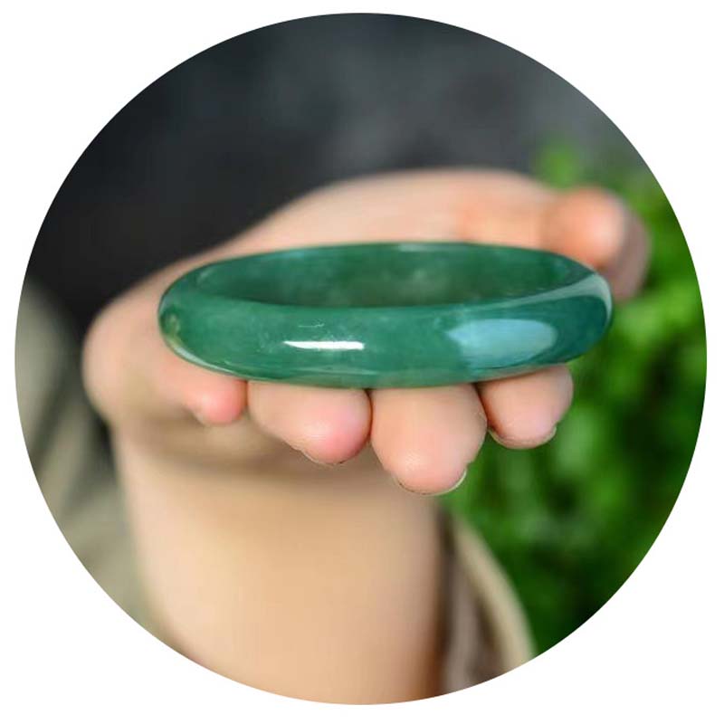 Wear FengShui Jade Healing Abundance Protection Bracelet Bangle
