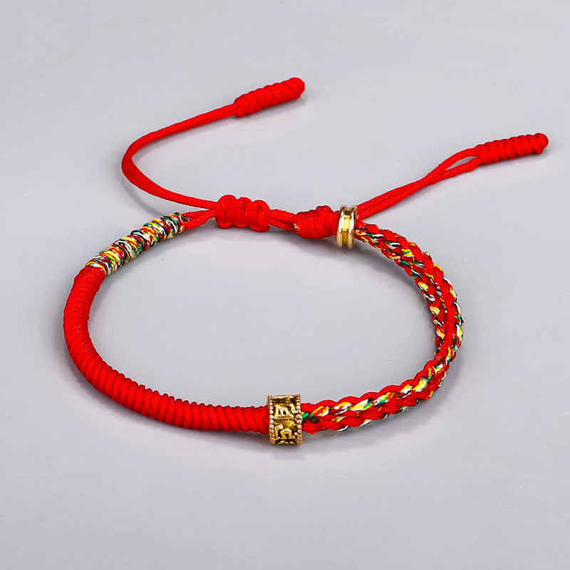 Wear FengShui Om Mani Padme Hum Protection Luck String Bracelet