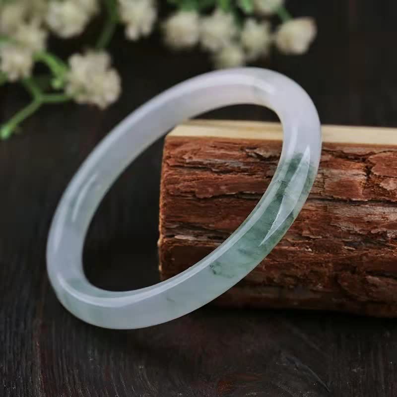 Wear FengShui Jade Abundance Luck Blessing Bracelet Bangle