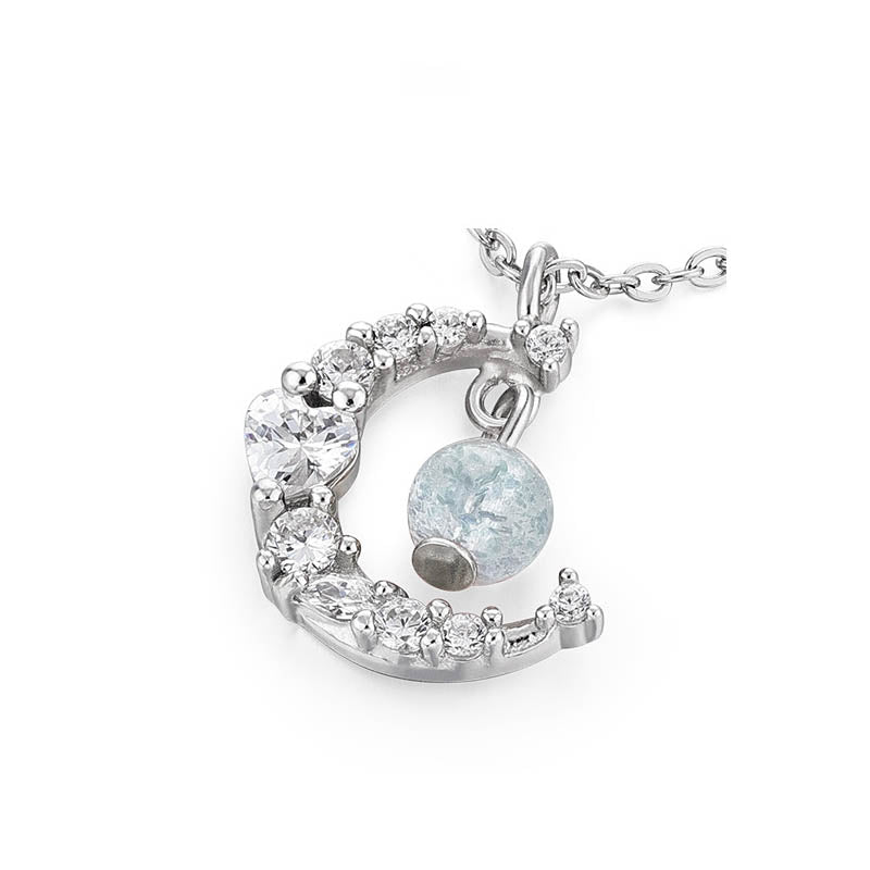 Wear FengShui Strawberry Quartz Blue Crystal Love Healing Necklace