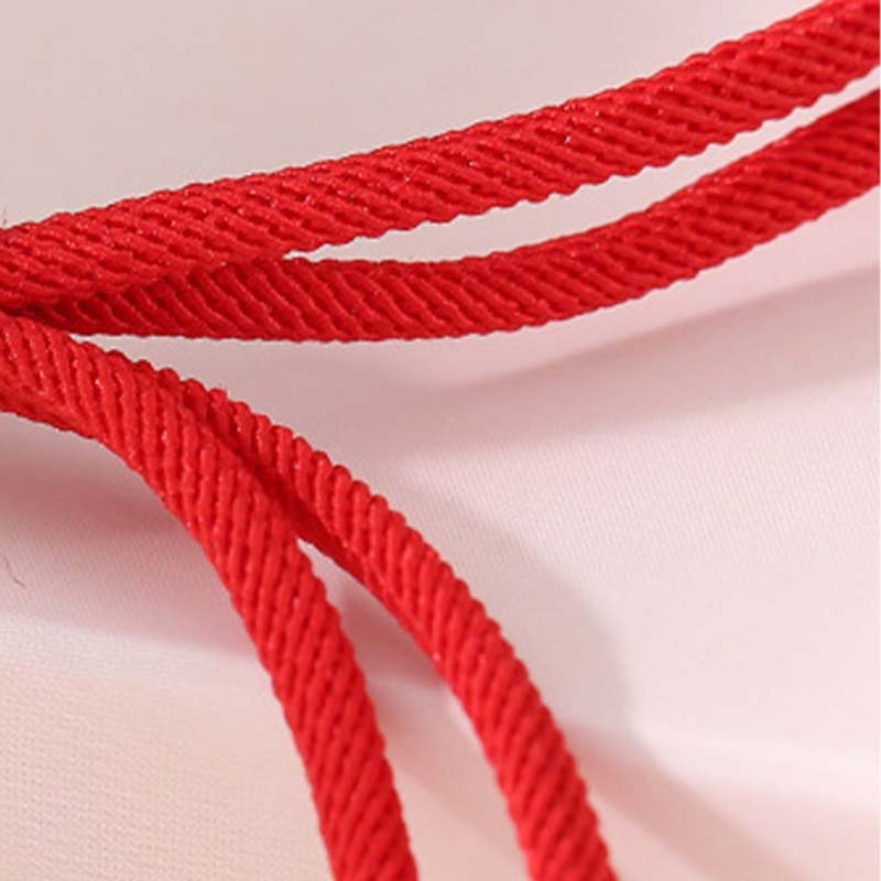 Wear FengShui 925 Sterling Silver Red String Layered Braid Bracelet