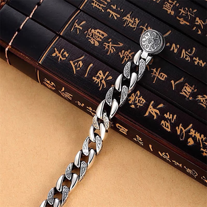 Wear FengShui Tibet Om Mani Padme Hum Double Dorje Vajra Creativity Bracelet