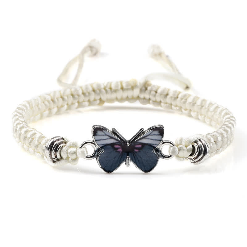 Wear FengShui Butterfly Freedom Love String Charm Bracelet