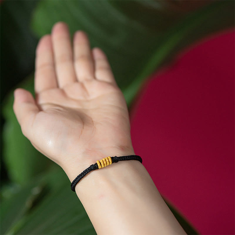 Wear FengShui Handcrafted King Kong Knot Luck Protection Braid Rope Bracelet