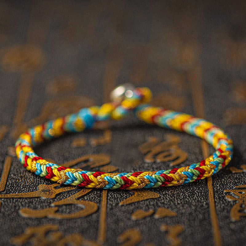 Wear FengShui "May you be good fortune and success" Lucky Multicolored Bracelet