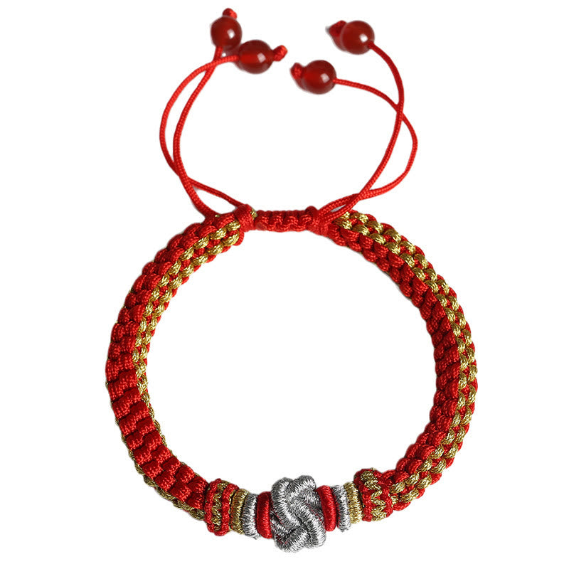 Wear FengShui Colorful Rope True Love Knot Luck Handmade Bracelet