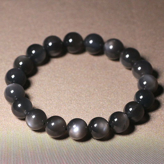 Wear FengShui Natural Moonstone Positive Love Beads Bracelet
