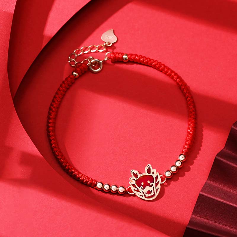 Wear FengShui 12 Chinese Zodiac Lucky Red String Bracelet