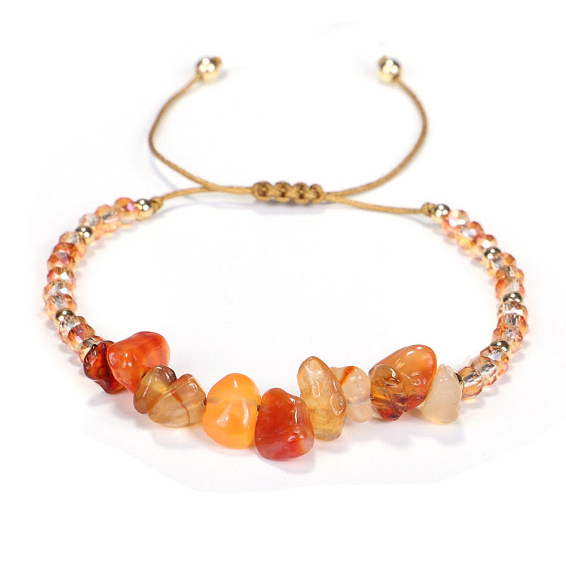 Wear FengShui Amethyst Purify Knit Bracelet