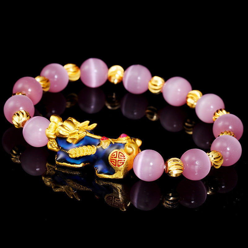 Wear FengShui Pixiu Cat Eye Lucky Bracelet
