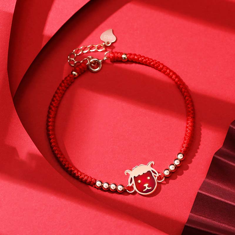 Wear FengShui 12 Chinese Zodiac Lucky Red String Bracelet
