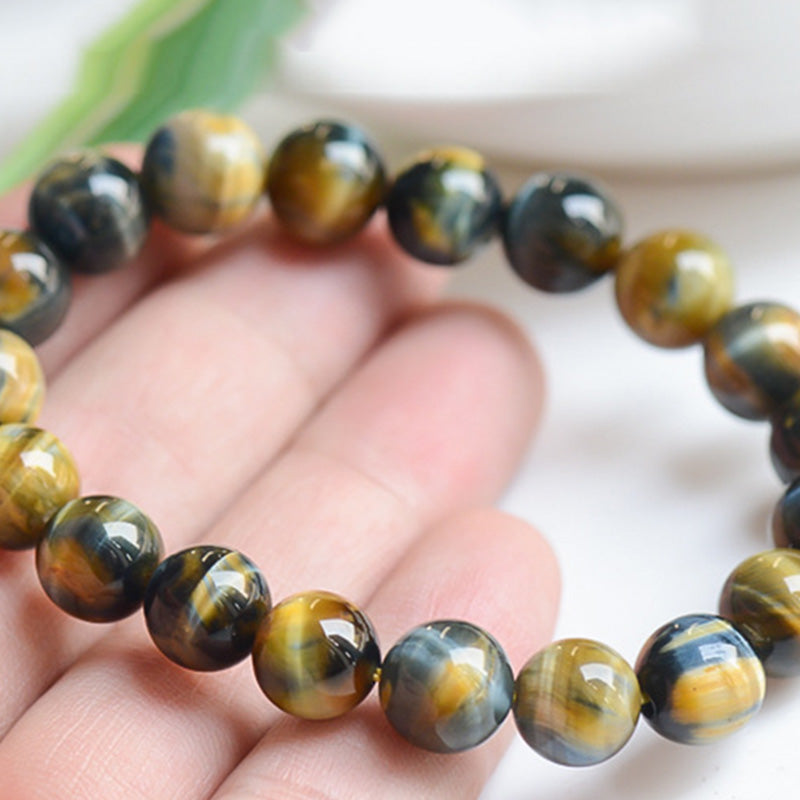Wear FengShui Tiger Eye Protection Courage Strength Bracelet
