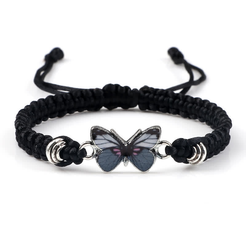 Wear FengShui Butterfly Freedom Love String Charm Bracelet