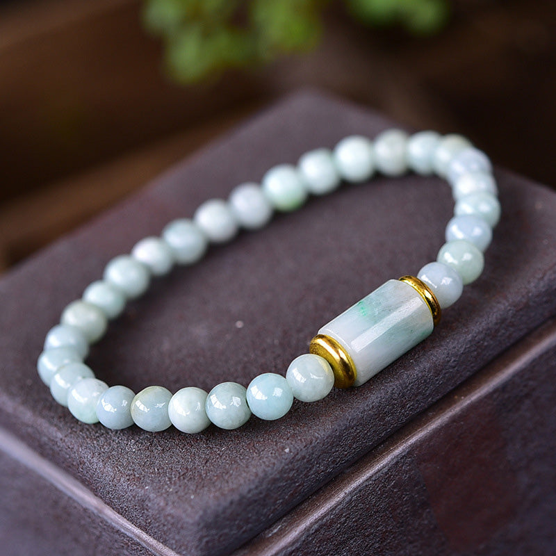 Wear FengShui Natural Jade Luck Prosperity Bracelet