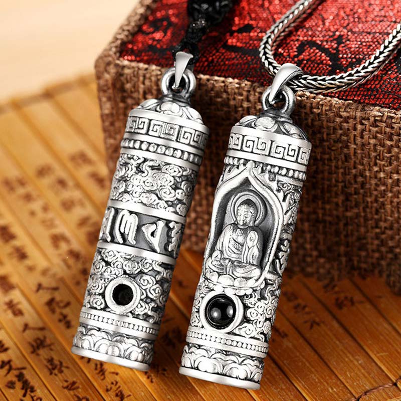 Wear FengShui Chinese Zodiac Natal Buddha Projection Prosperity Necklace Pendant
