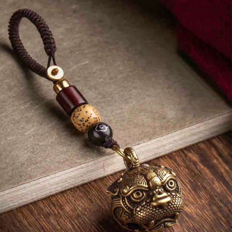 Wear FengShui PiXiu Wealth Copper Key Chain
