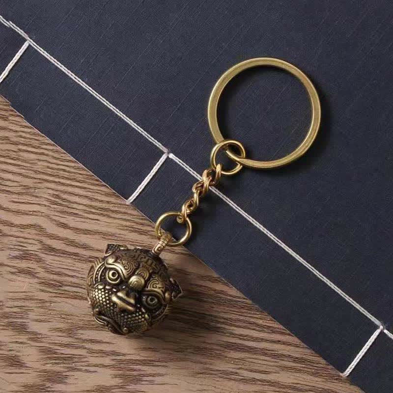 Wear FengShui PiXiu Wealth Copper Key Chain