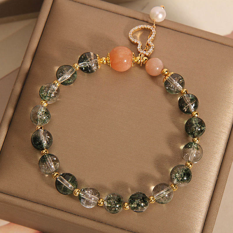 Wear FengShui Green Phantom Gourd Charm Confidence Bracelet