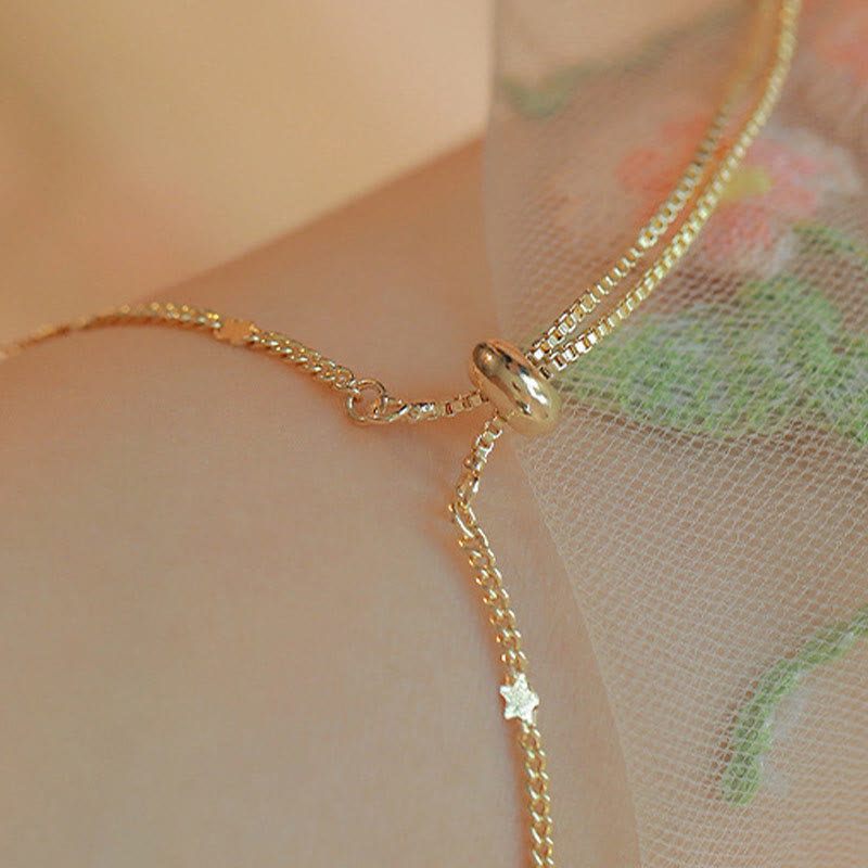 Wear FengShui 14k Gold Plated Green Chalcedony Maple Leaf Courage Strength Bracelet