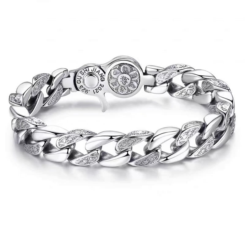 Wear FengShui Tibet Om Mani Padme Hum Double Dorje Vajra Creativity Bracelet