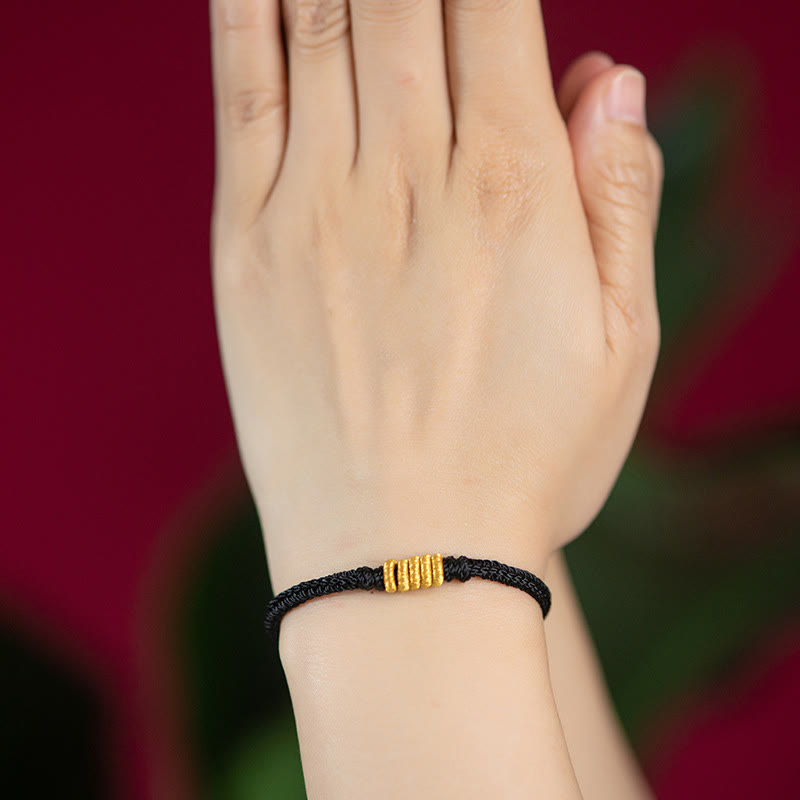 Wear FengShui Handcrafted King Kong Knot Luck Protection Braid Rope Bracelet
