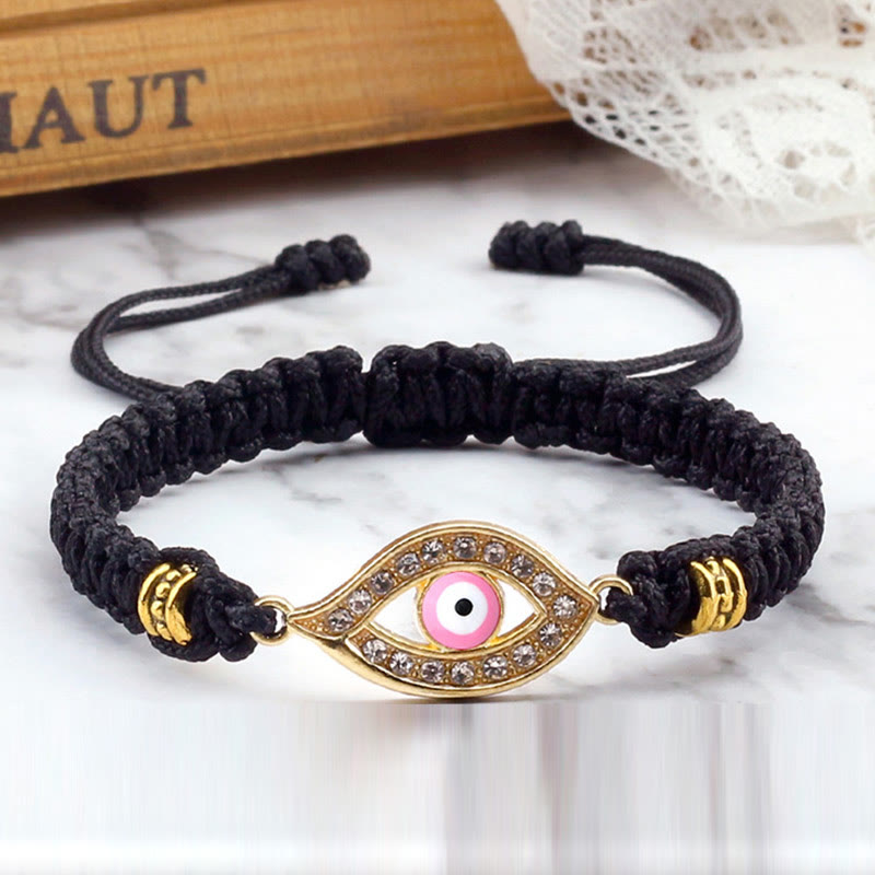 Wear FengShui Evil Eye Keep Away Evil Spirits String Bracelet
