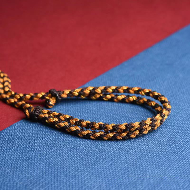 Wear FengShui Tibetan Handmade King Kong Knot Om Mani Padme Hum Prayer Wheel String Necklace Pendant