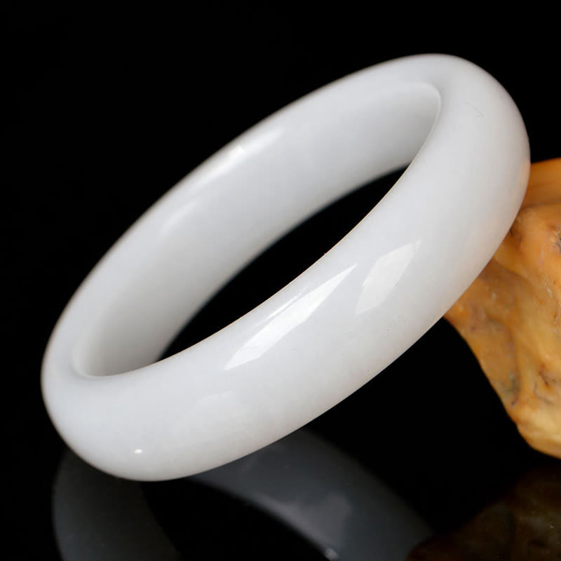 Wear FengShui Natural Golden Silk Jade Wealth Luck Bracelet Bangle