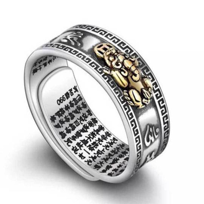 Wear FengShui Lucky FengShui PiXiu Wealth Ring