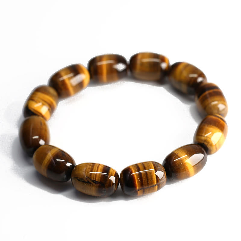 Wear FengShui Natural Tiger Eye Stone Integrity Willpower Bracelet