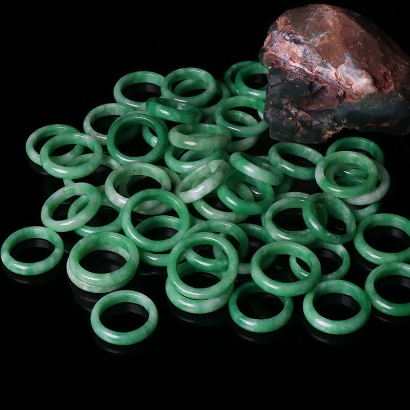 Wear FengShui  Jade Abundance Luck Ring