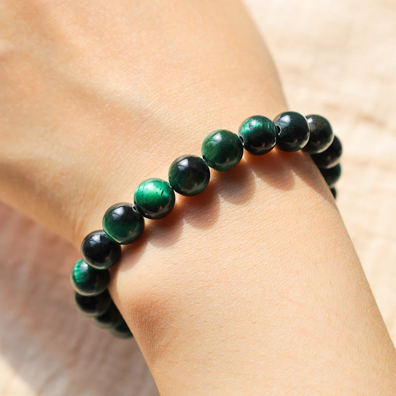 Wear FengShui Tiger Eye Growth Healing Energy Bracelet
