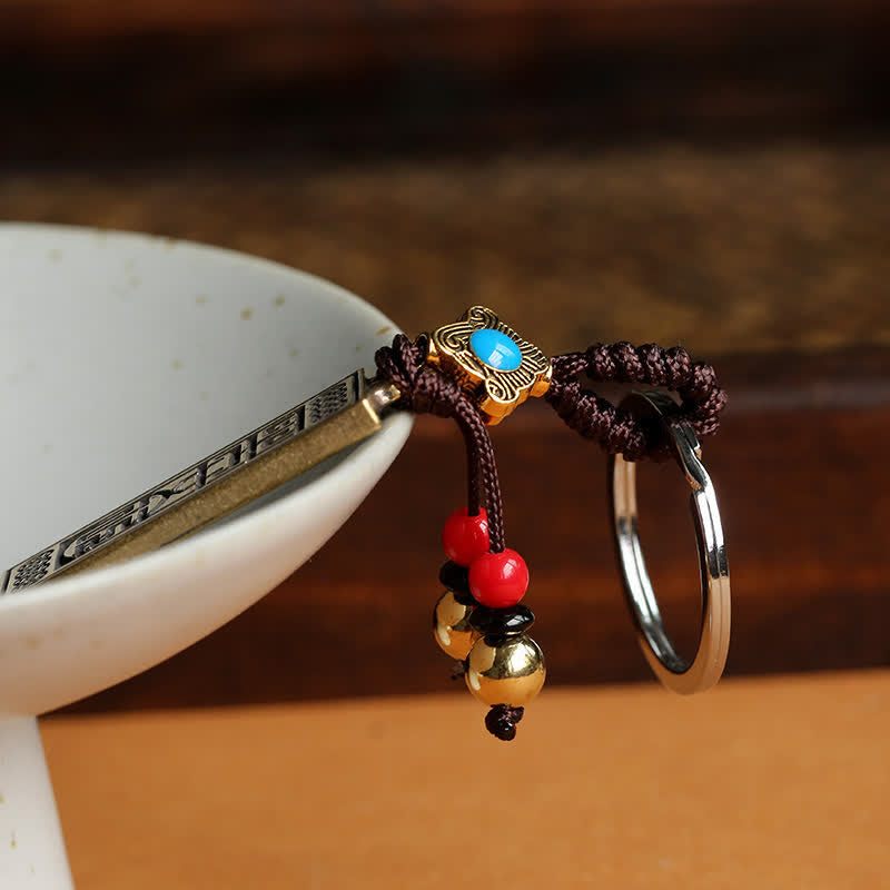 Wear FengShui Namo Amitabha Peace Blessing Keychain