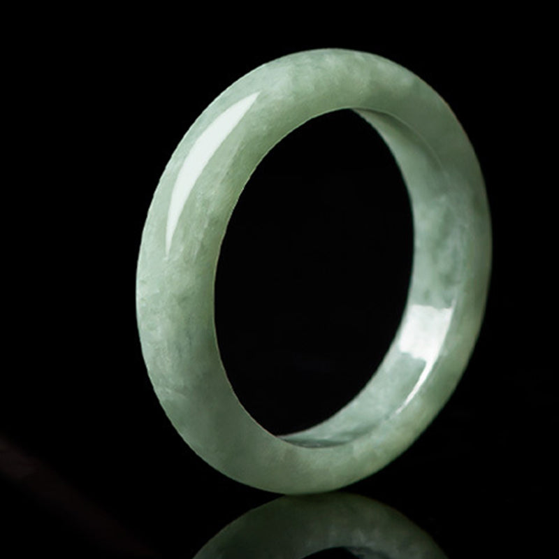 Wear FengShui Natural Jade Prosperity Abundance Ring