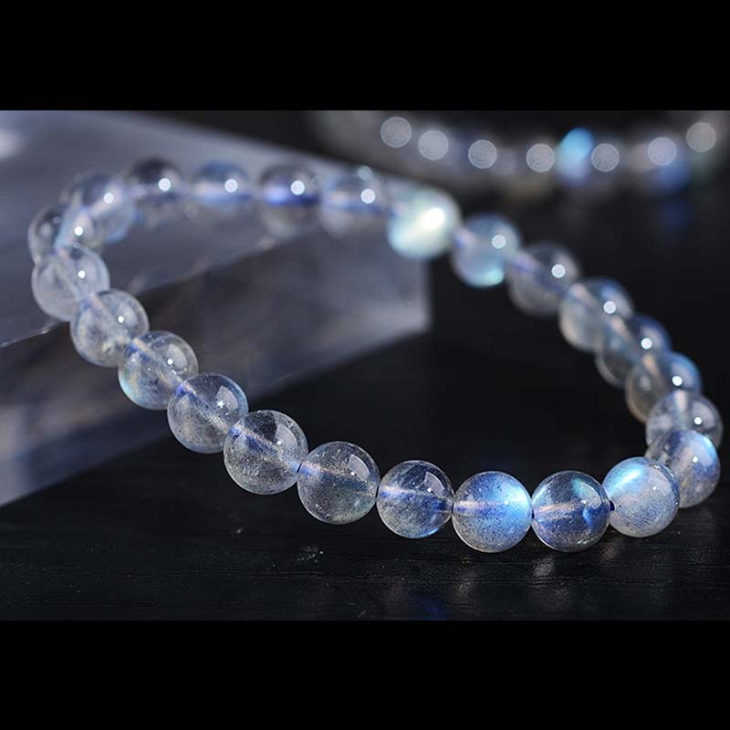 Wear FengShui Natural Moonstone Healing Beads Bracelet