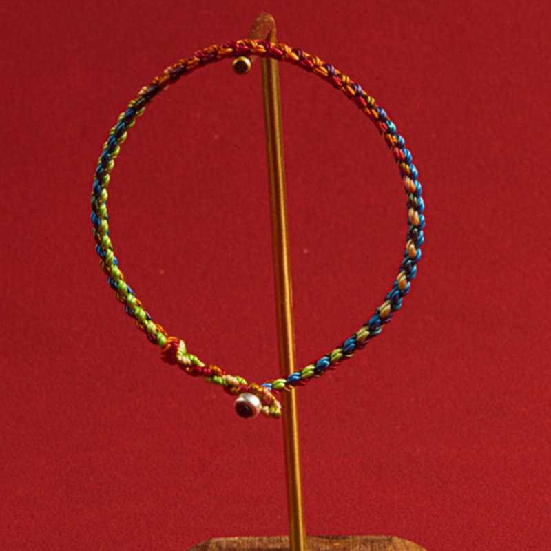 Wear FengShui "May you be blessed with peace and safety in all four seasons" Lucky Multicolored Bracelet