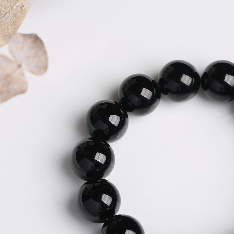 Wear FengShui Natural Black Onyx Fortune Bracelet