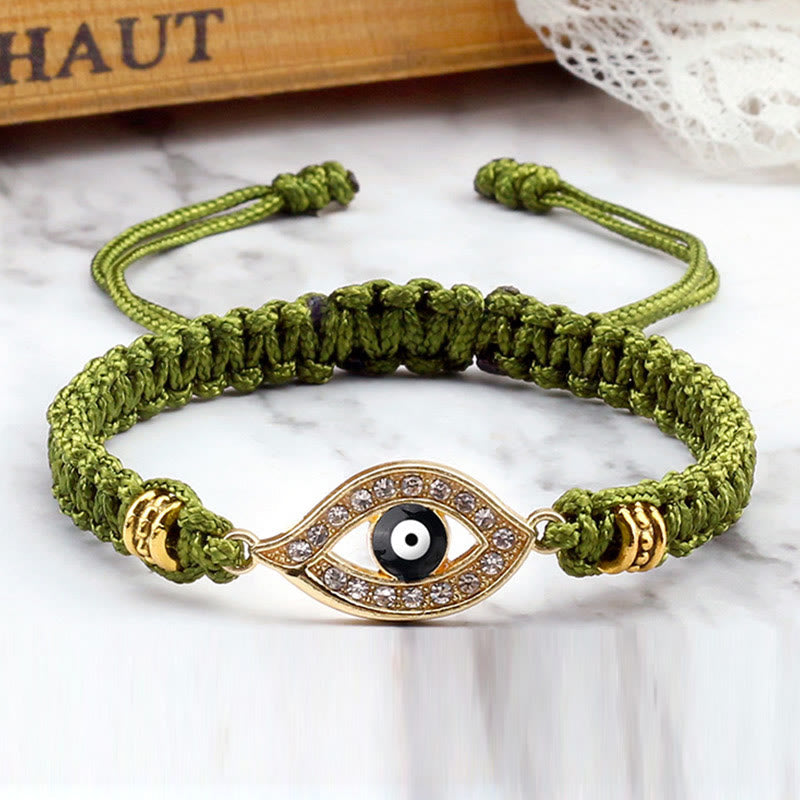 Wear FengShui Evil Eye Keep Away Evil Spirits String Bracelet